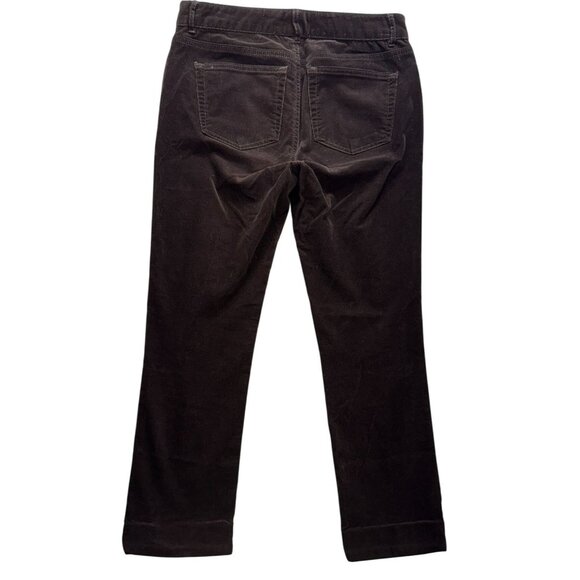 Chaps Womens Corduroy Pants Size 4 Dark Brown - Picture 7 of 10